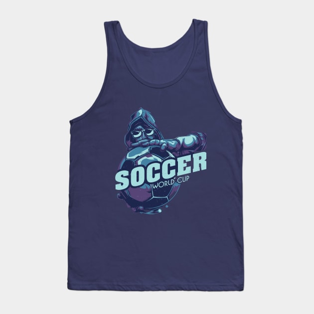 Soccer WC Tank Top by El-Owl